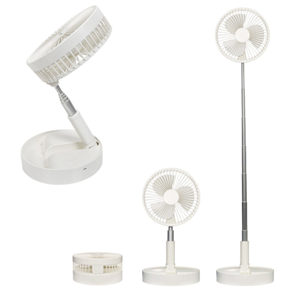 Ventilateur de table et sur pied compact sans fil 