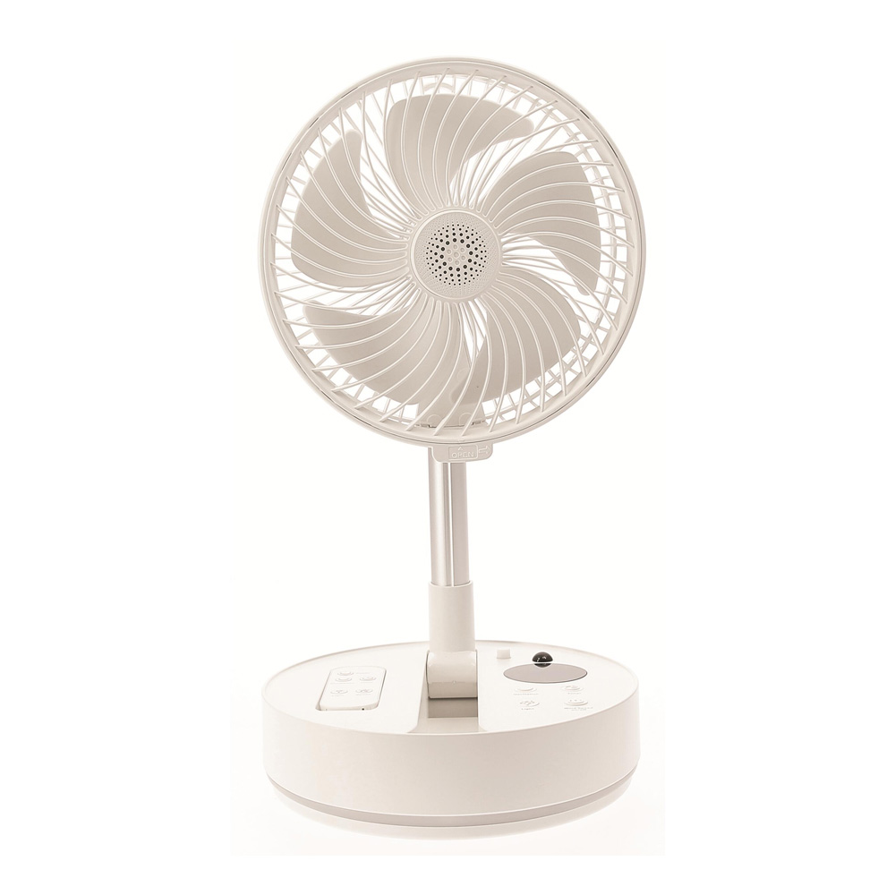 Ventilateur portable extensible rechargeable USB INCASA
