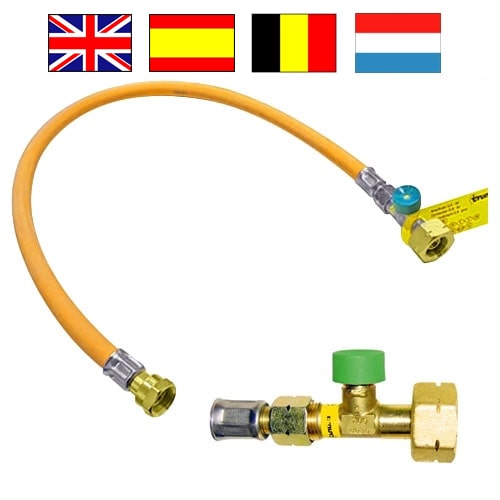 Lyre à gaz SECUMOTION TRUMA G8 75cm - Belgique, Espagne, GB , NL