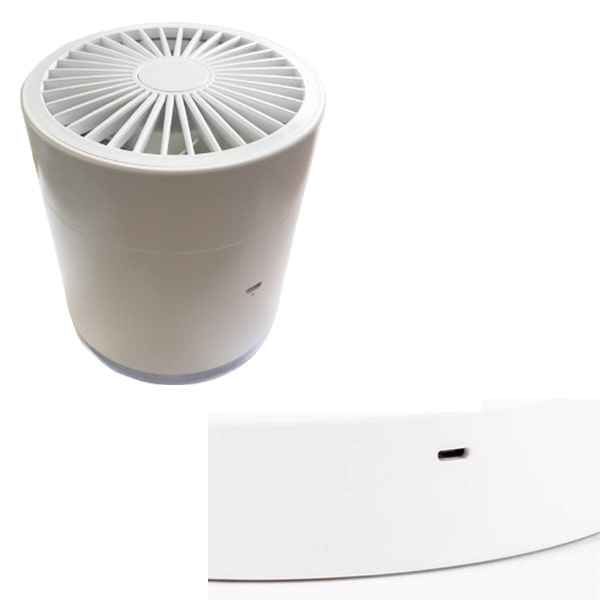 Mini Ventilateur humidificateur compact sans fil 