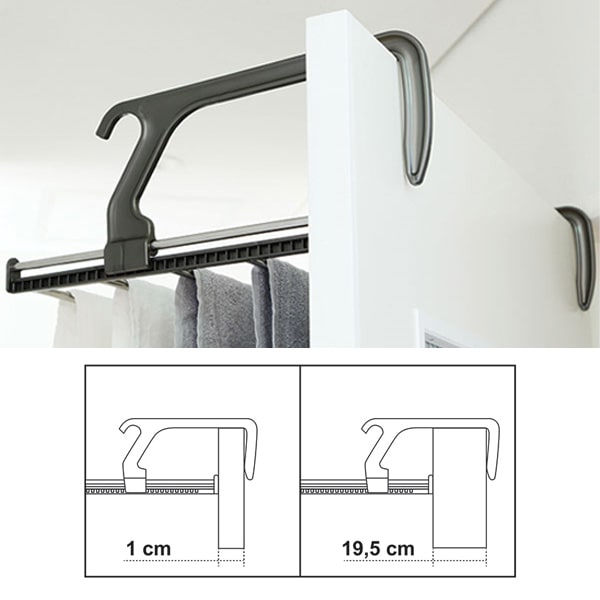 Schoir  linge tlescopique de 45  78 cm