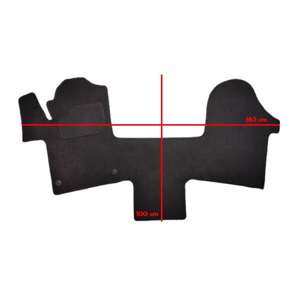 Tapis de cabine LUXE Mercedez Vito aprs 2020