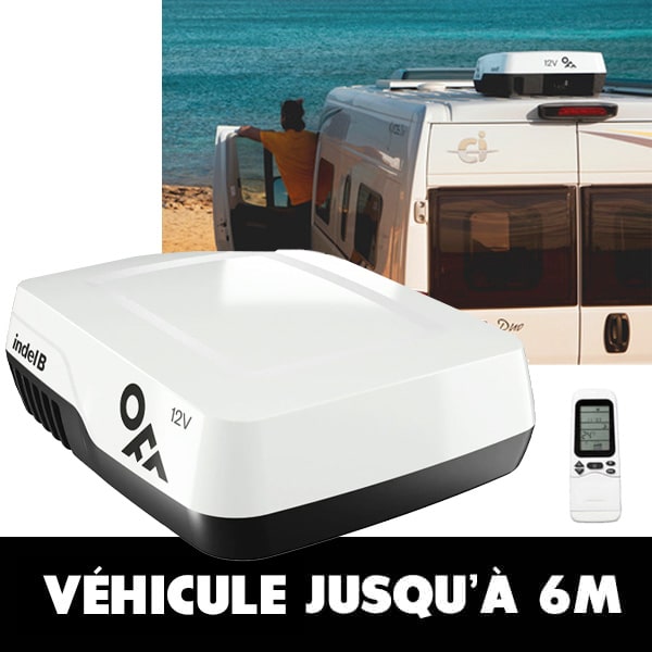 Climatiseur Plein-Aircon 12V spécial Camping-car, fourgon ou van