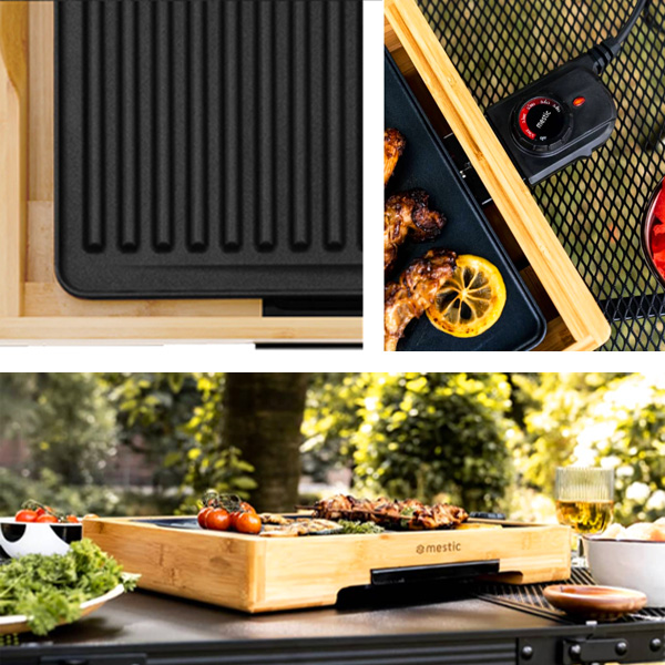 Plancha 2 en 1 Mestic 230V 