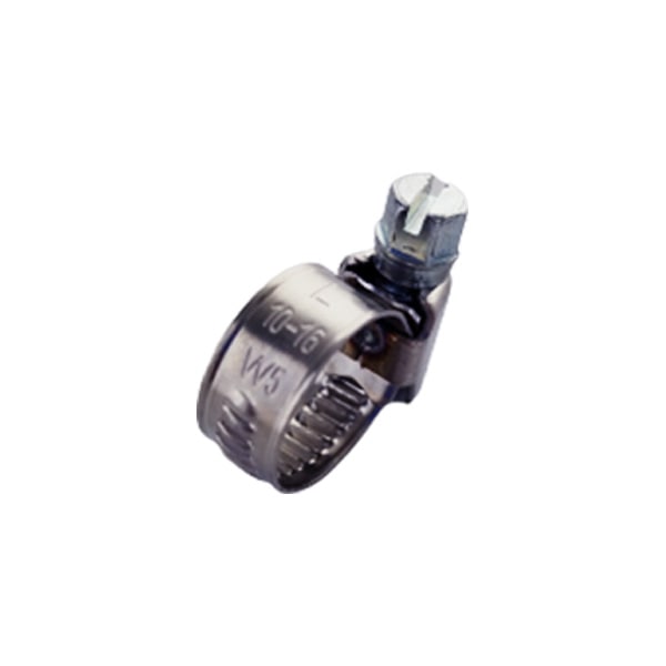 4 colliers ruban acier Inox 10/16 mm