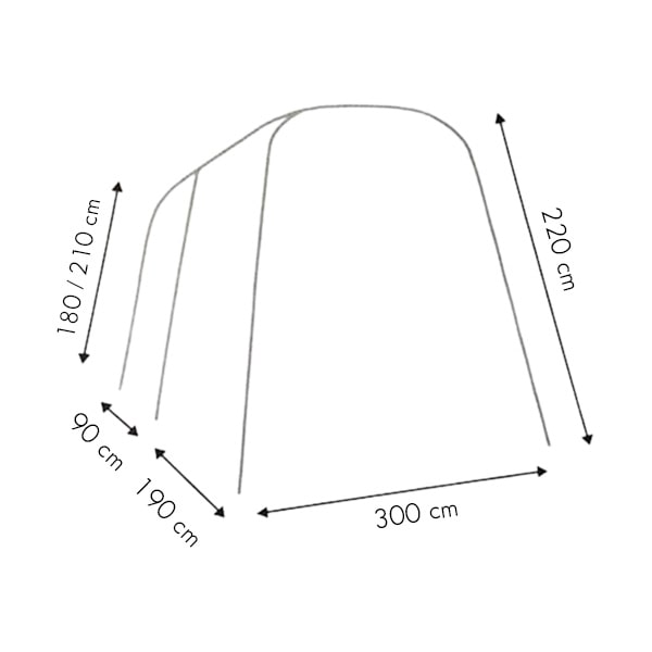 Auvent Indpendant Gonflable TILIA AIR 