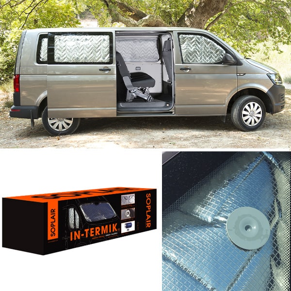 Volet IN-TERMIK SOPLAIR Arrire 5 pices VW T5 T6 chassis Court