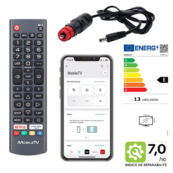Smart TV 12V DVD Silverline WebOS