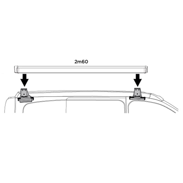 Adaptateur Store Thule 4200 PSA Mini-van