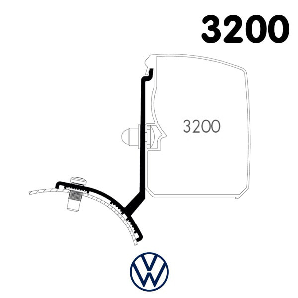 Adaptateur Store Thule 3200 VW T5 T6
