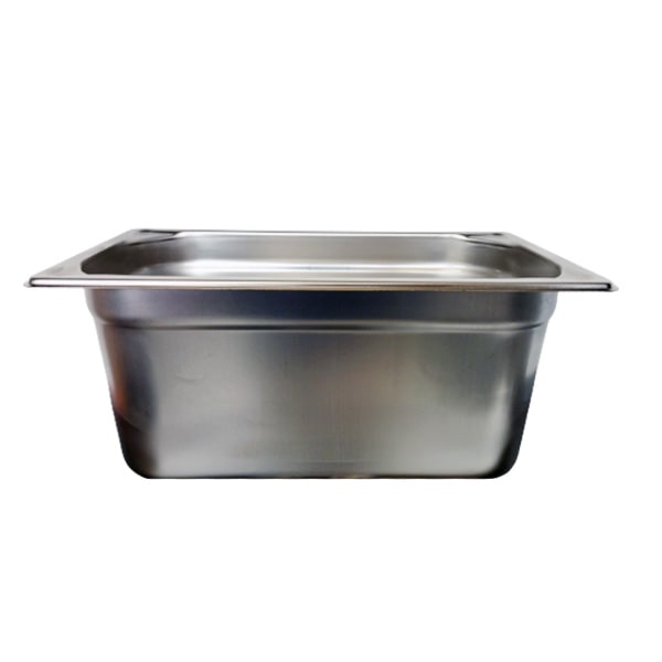 vier rectangulaire inox 