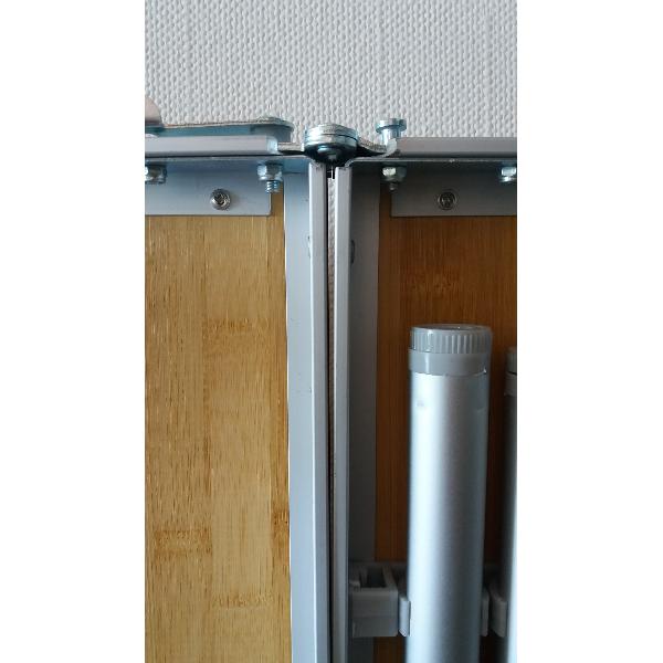 Table valise bambou 90x90cm Reconditionne