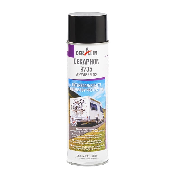 Spray protection dessous de caisse Dekaphon 9735 Noir 500ML