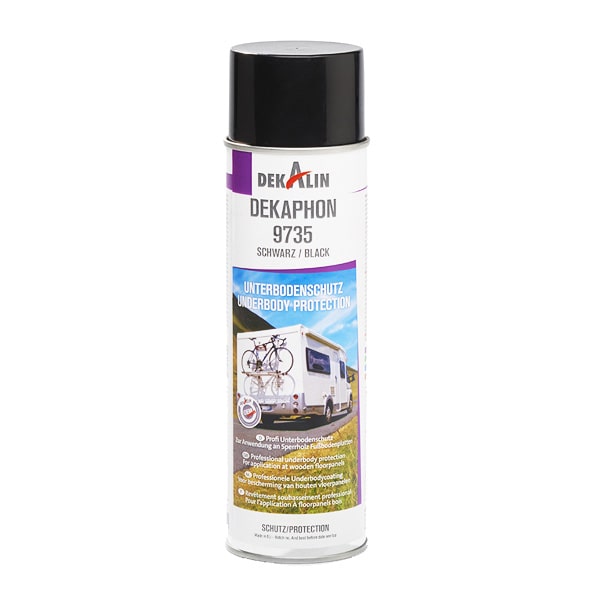 Spray protection dessous de caisse Dekaphon 9735 Noir 500ml