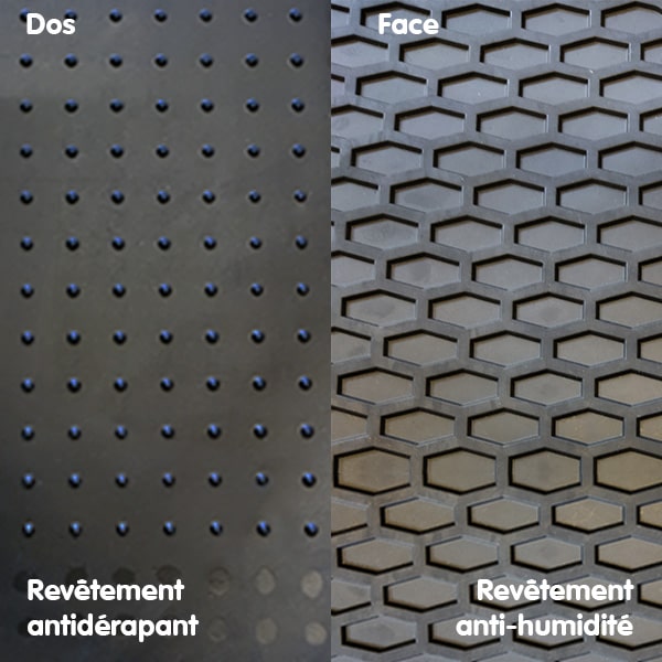 Tapis de cabine caoutchouc Renault Trafic, Nissan, Vivaro et Fiat Talento