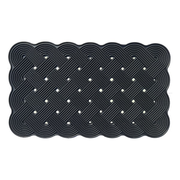 Tapis entre 75 x 45 cm caoutchouc  Love Knot