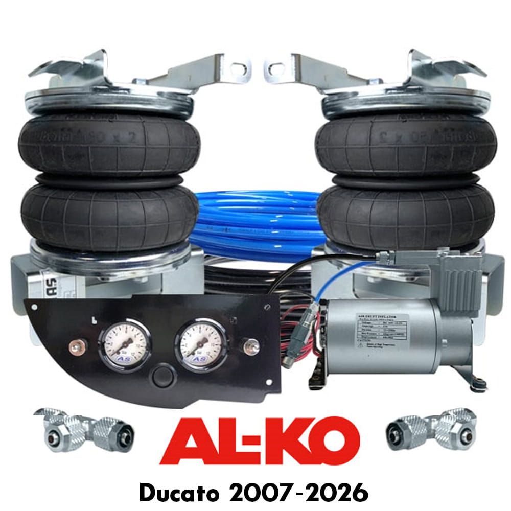 Suspension Assist'air ALDEN  + compresseur pour Ducato ALKO 