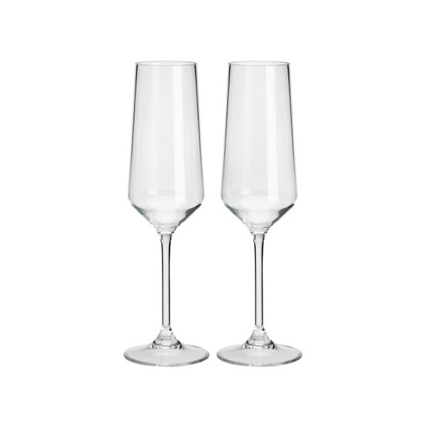Lot de 2 flutes  champagne SAVOY