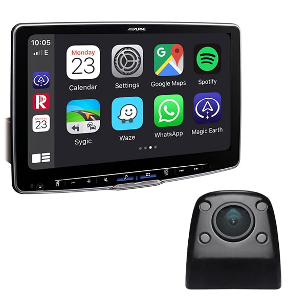 Station multimdia PACK ALPINE ILX-F115D + camra IDCAM 120FB