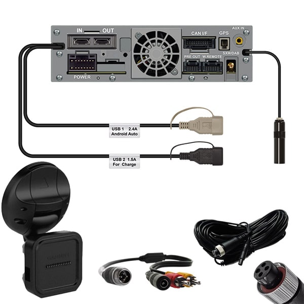 Station multimdia PACK ALPINE ILX-F115D + camra IDCAM 120FB