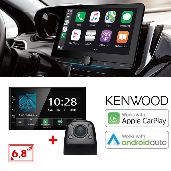 Station multimdia KENWOOD avec cran 6,8 pouces 