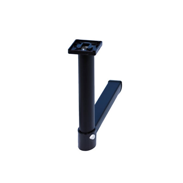 Pied de table rabattable Noir 67,5cm
