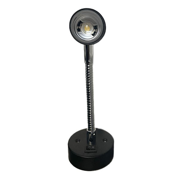 Applique Spot LED Noir 10-30V 1.4W 