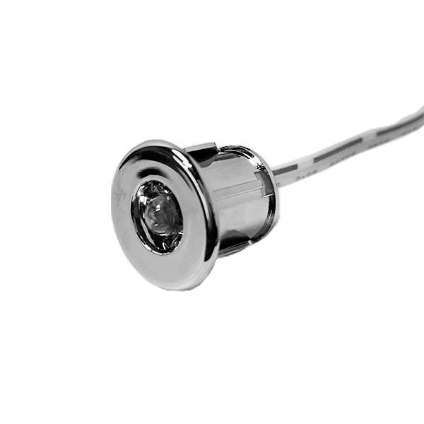 Mini Spot LED Campio Chrom 18mm encastrable