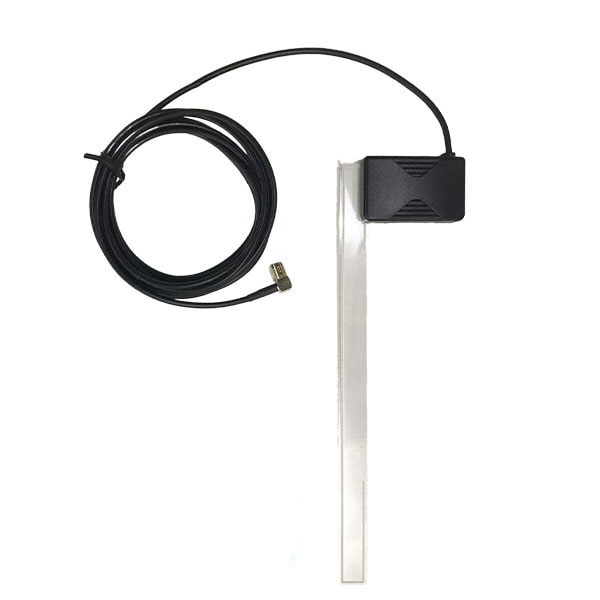 Antenne FM Intérieure Double Broche 2 M - Pour Amplificateurs FM - Réception Améliorée - Installation Plug & Play - Câble Cuivre