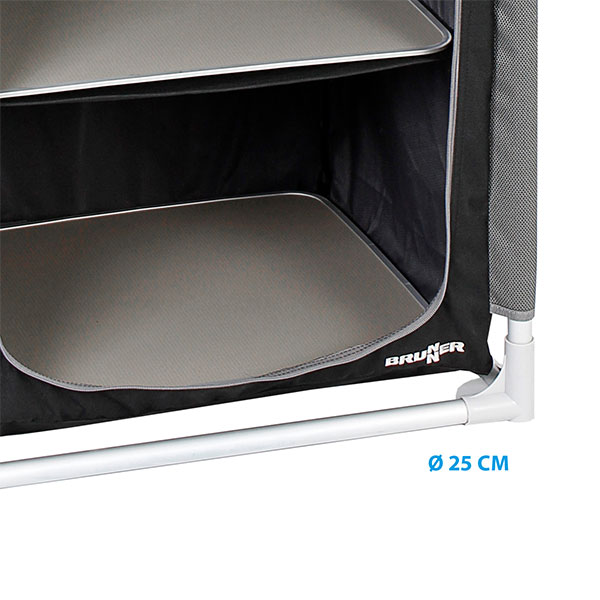 Meuble de rangement AZABACHE HS Gris