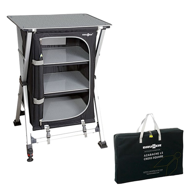Meuble de rangement AZABACHE LS CROSS SQUARE Gris