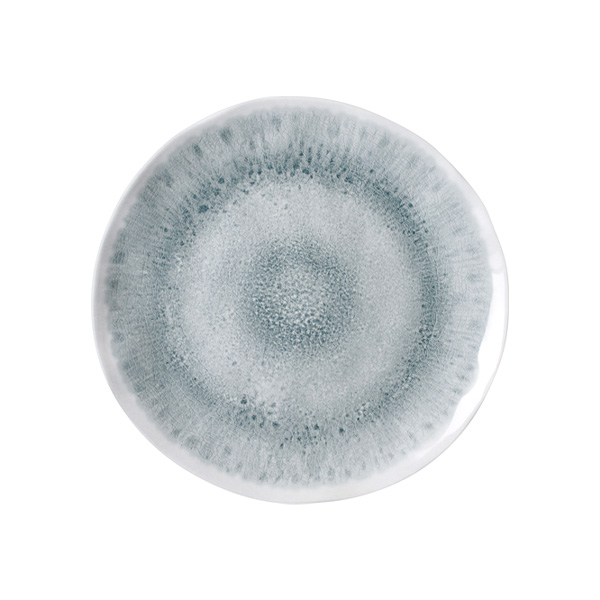 Assiette  dessert Melamine Pearl base anti-drapante