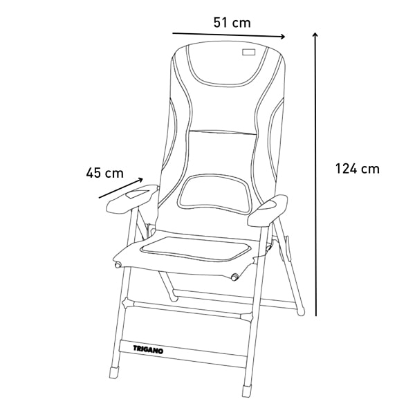 Fauteuil matelass Sable TRIGANO