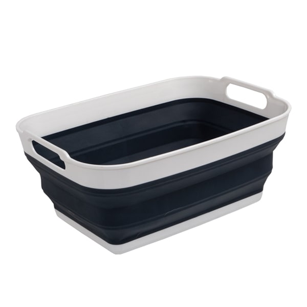 Bassine pliable en silicone avec poignes