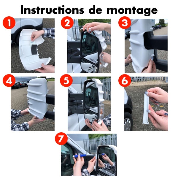 Coques rtros Transit MILENCO Noires