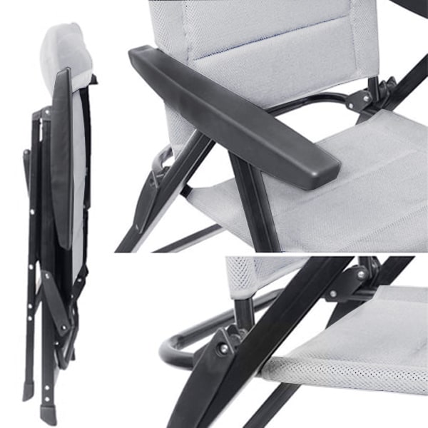 Fauteuil matelass Skye 3D Gris BRUNNER