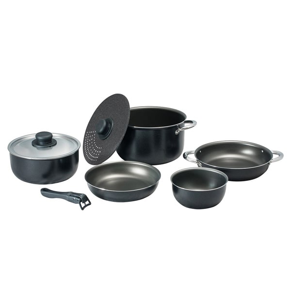 Popote alu Nera 22 cm 7+1 pices