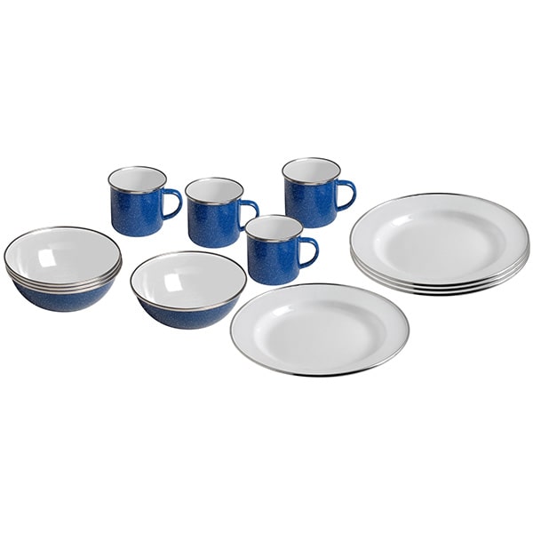 Lot de vaisselle Inox EASTWOOD