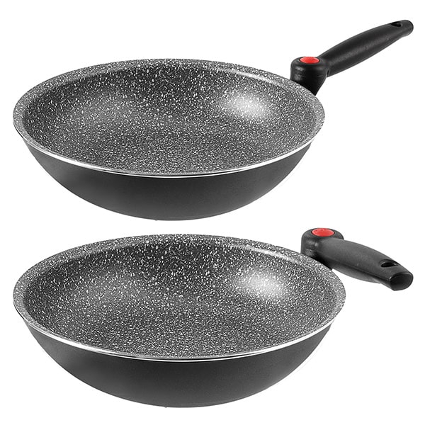 Poele aluminium Pirate Wok 28 cm Brunner