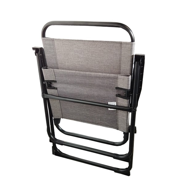 Chaise pliante Grise REDCLIFFS
