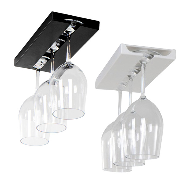 Porte verre  pied  fixer 
