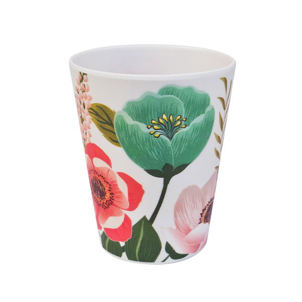 Mug mlamine  fleur 35 cl