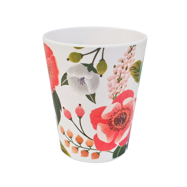 Mug mlamine  fleur 35 cl