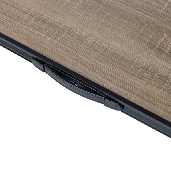 Table de camping pliante bois 90 x 60 cm