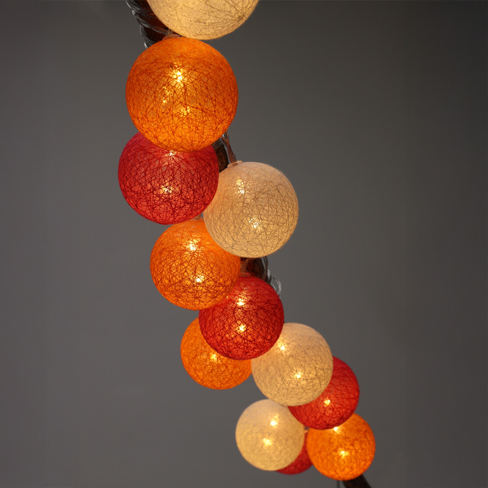 Guirlande Solaire colore 12 LED 