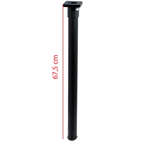 Pied de table Noir 67,5 cm