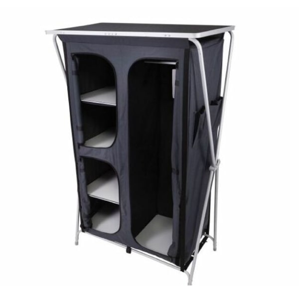 Meuble de rangement 4 tagres et penderie