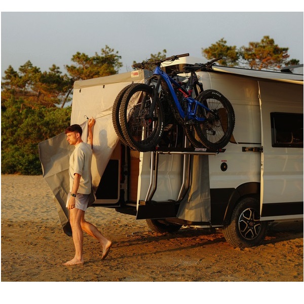 Auvent porte arrire pour Ducato Fiamma
