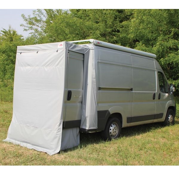Auvent porte arrire pour Ducato Fiamma