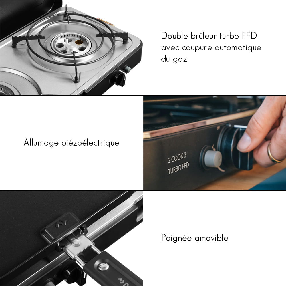 R�chaud CADAC 2 Cook Turbo Deluxe
